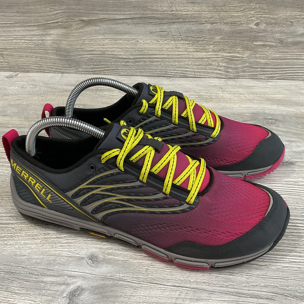 Merrell Ascend Glove Women Size 10 Barefoot Trail Running Shoes Vibram J48058